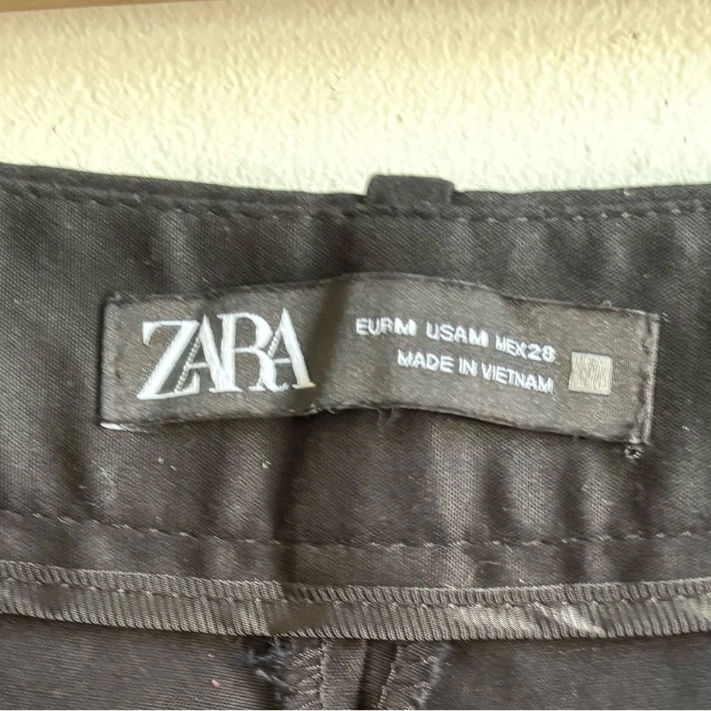 Black Zara cotton shorts NWOT - Picture 4 of 4